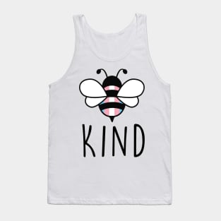 Be Kind Transgender Bee Gay Pride LGBT Rainbow Tank Top